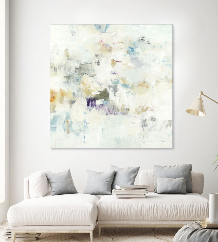 Off the Wall - 54 x 54 by Lisa Ridgers