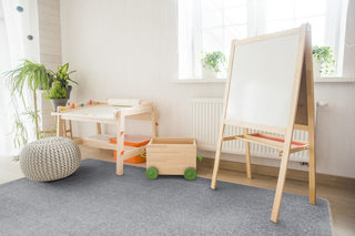 Kid Essentials Rug, Endurance, Silver, 12'x6'