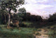 Alexander Helwig Wyant The Old Schoolhouse, 18"x27" Gallery Wrapped Canvas