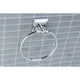 Kingston Brass Towel Ring, Polished Chrome