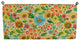40"X19" Patterned Outdoor Spun Polyester Loveseat Cushion, Gregoire Chamomile