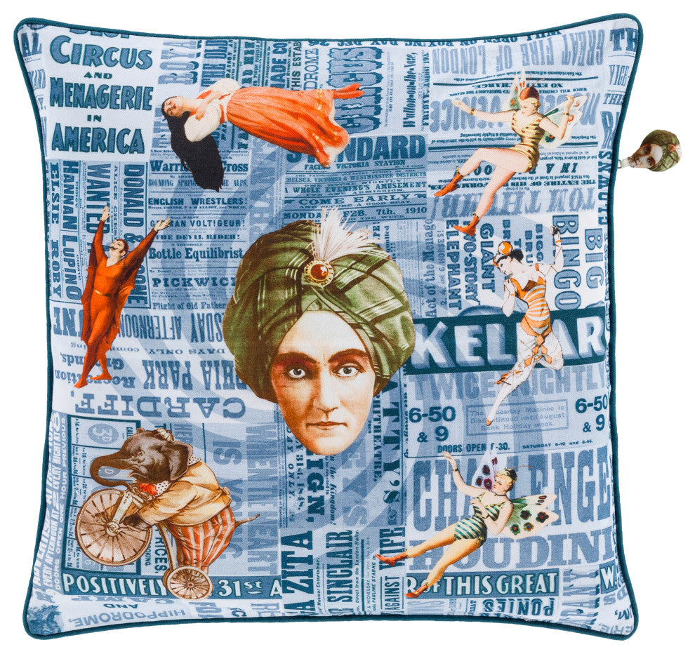 Surya Mind Games MNG-001 22" x 22" Pillow Cover