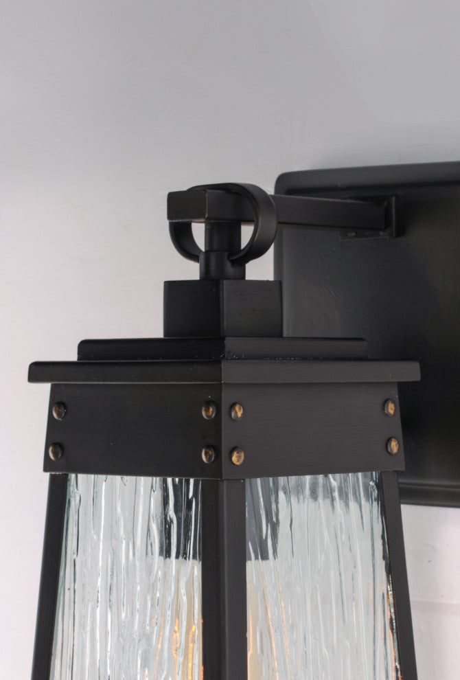 Maxim 3043RP Schooner 1 Light 15" Tall Outdoor Wall Sconce - Olde Brass