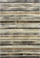 Cowhide Patchwork Rug, Kronos, Infuse, 10'x14'