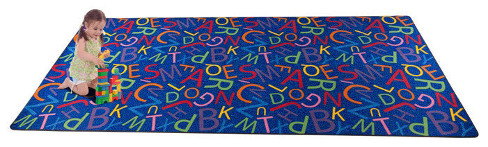 Colorful Letters Rug