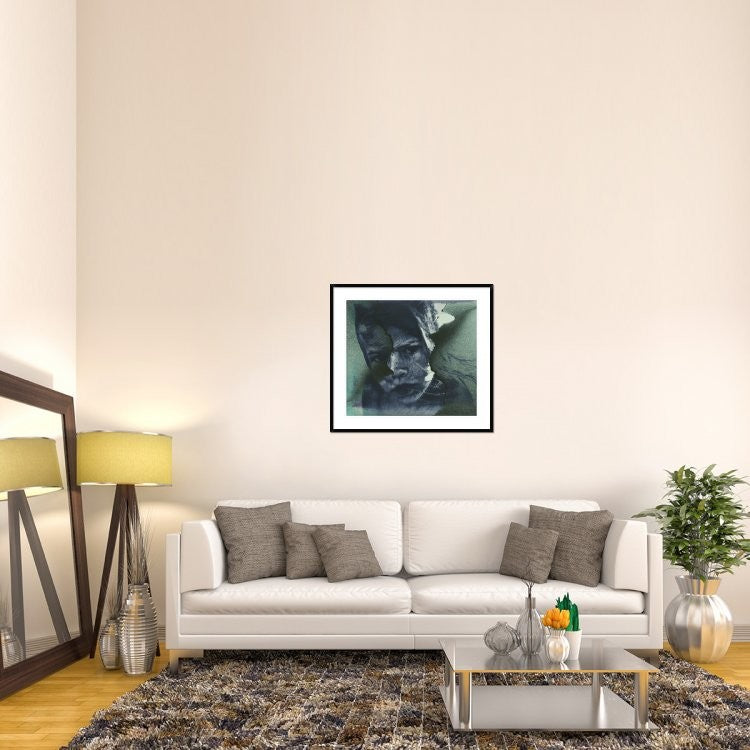 "Beginnings (Portrait )" Framed Digital Print by Dalibor Davidovic, 38x34"