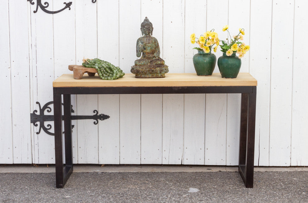 Industrial Style Console Table