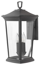 Hinkley Lighting 2365 Bromley 3 Light 19-1/4" Tall Outdoor Wall - Museum Black