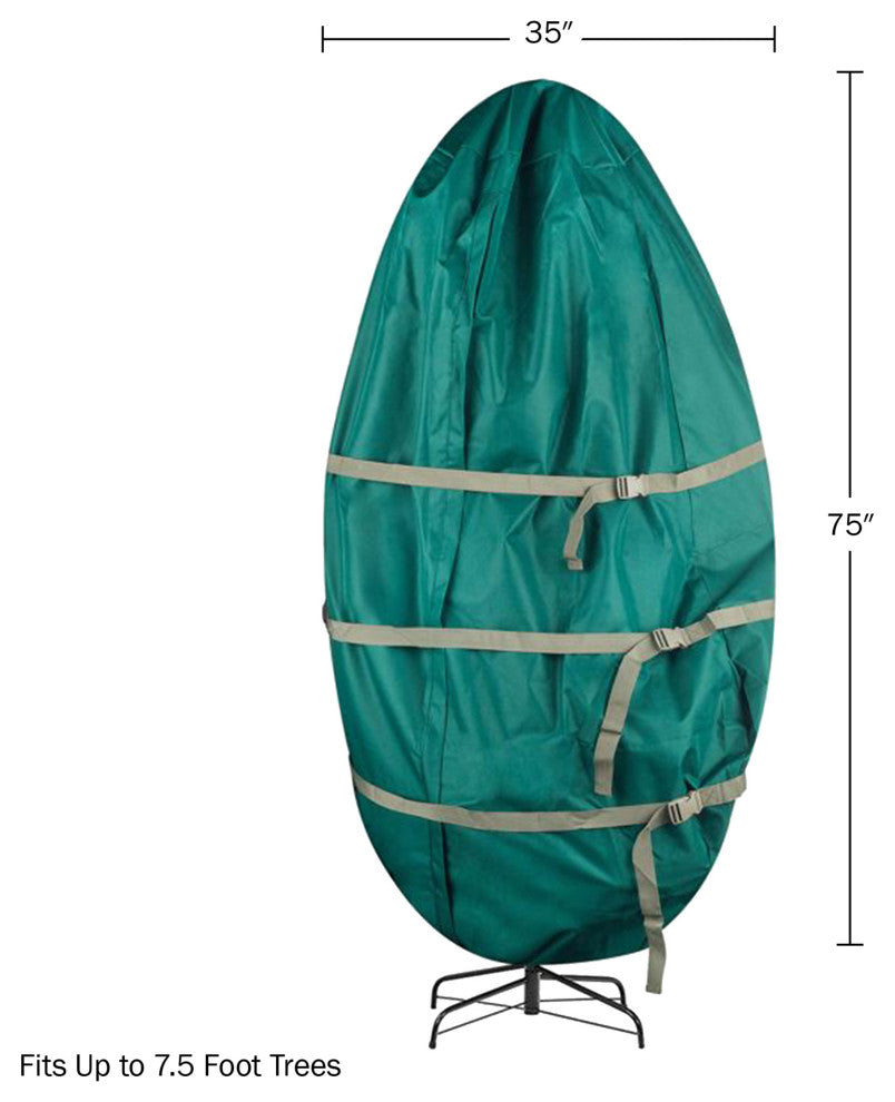 Christmas Tree Storage Bag for Trees up to7.5' Tall Store Trees Uprigh