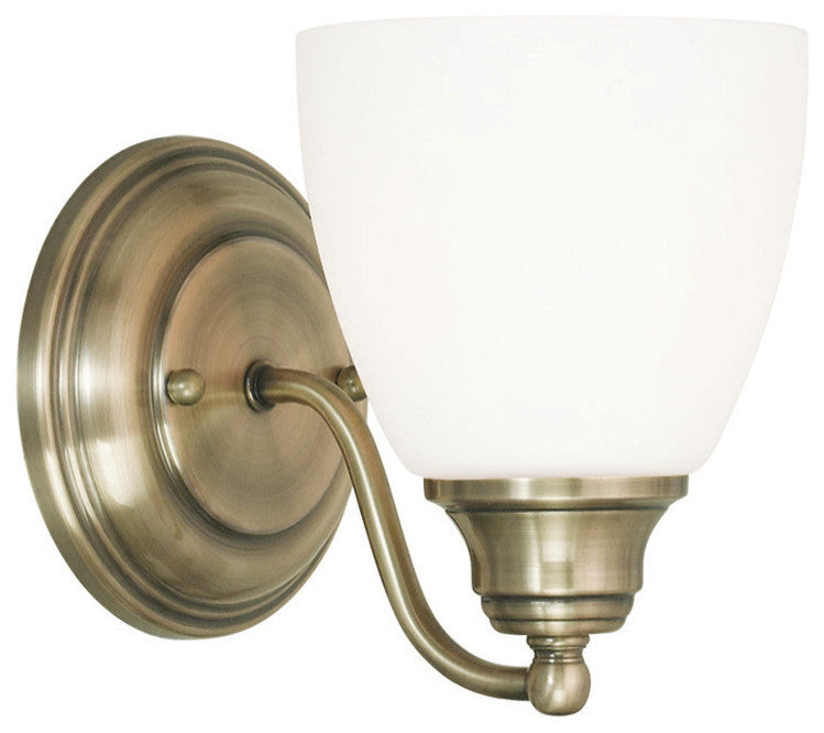 Somerville Wall Sconce, Antique Brass