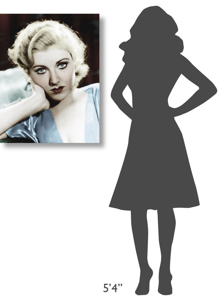 "Jacquelyn Allen" Stretched Canvas Giclee by Hollywood Photo Archive, 23"x30"