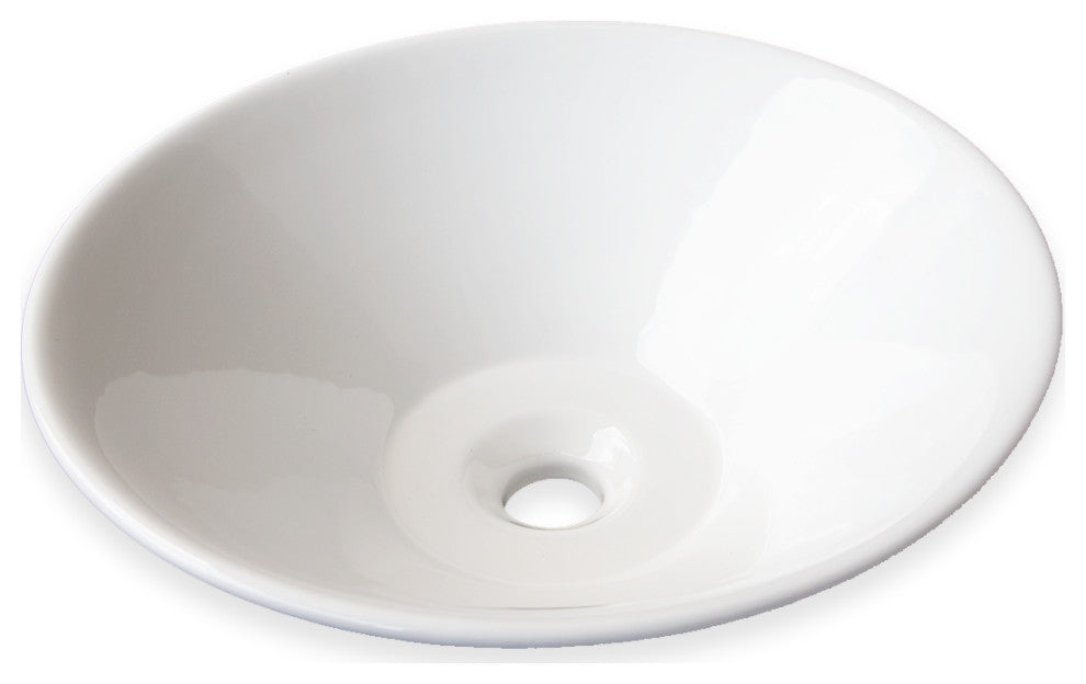 Wells Sinkware 1616 Ceramic Lavatory White
