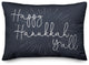 Happy Hanukkah Y'all 14"x20" Throw Pillow