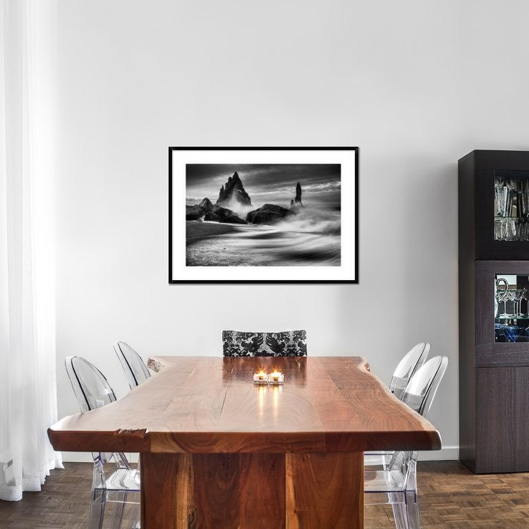"Iceland Rocks" Framed Digital Print by Philip Eaglesfield, 44x32"