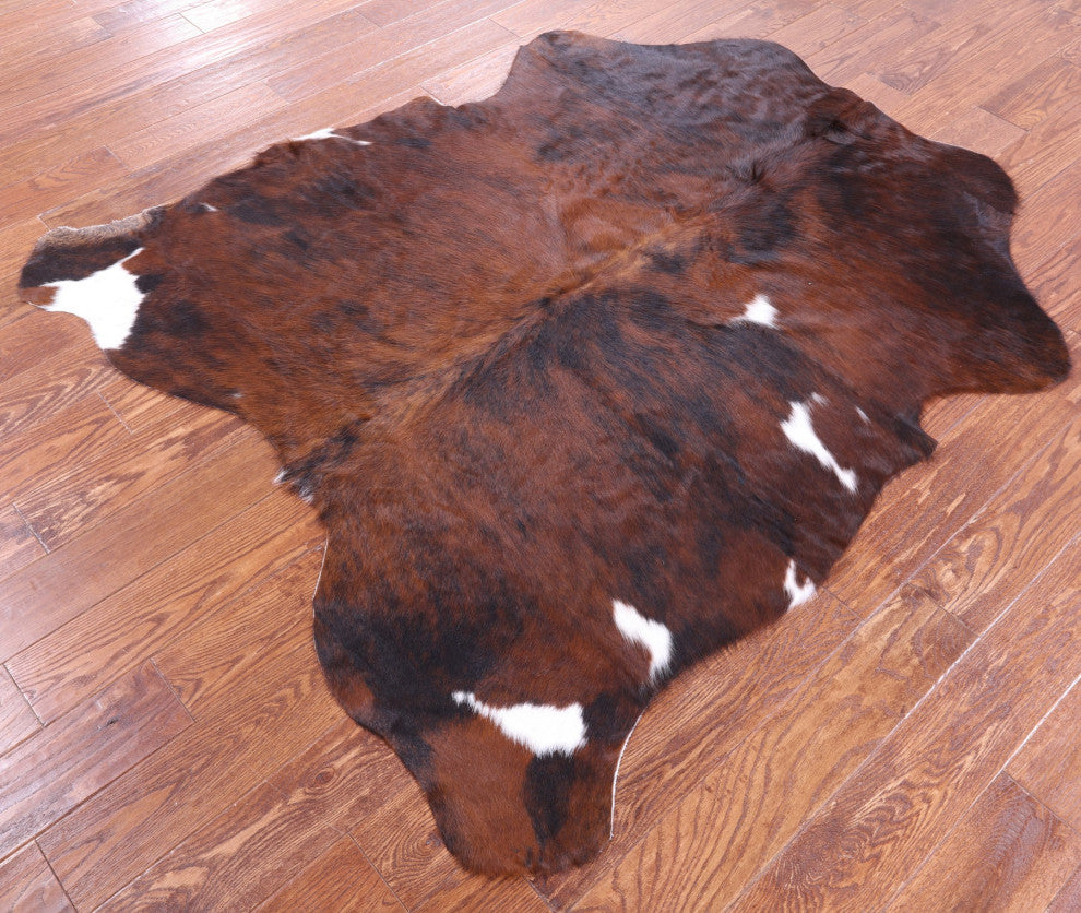 Natural Cowhide Rug 5' 10" X 5' 1" C2038