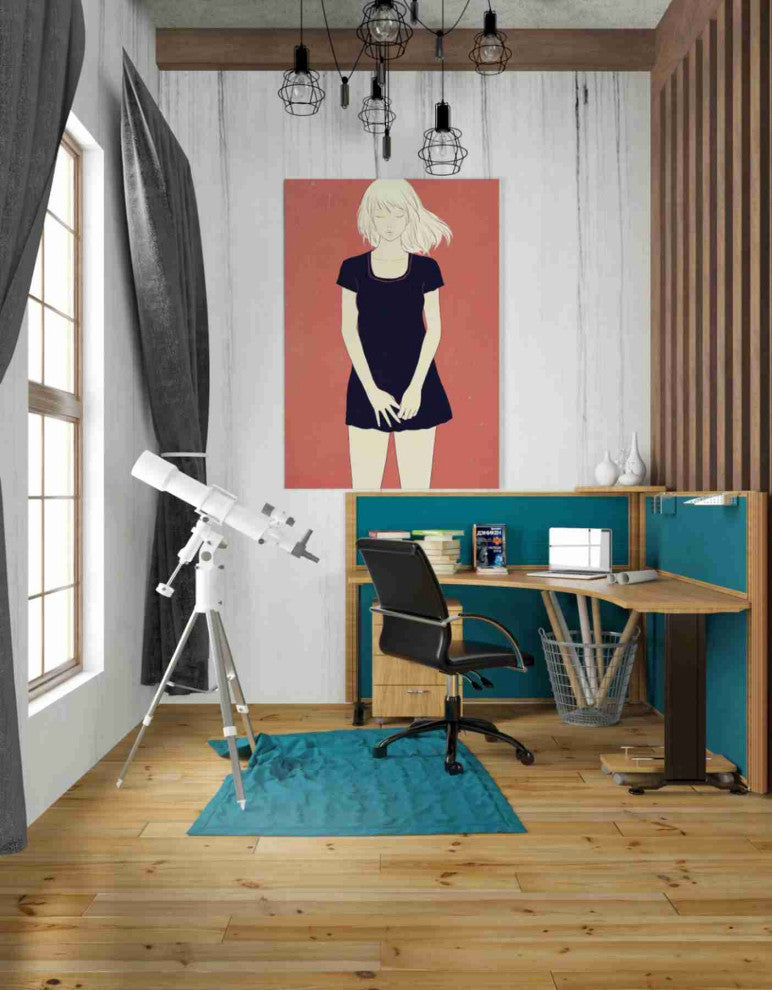 Epic Graffiti 'Meditation' by Sai Tamiya, Giclee Canvas Wall Art, 26"x40"