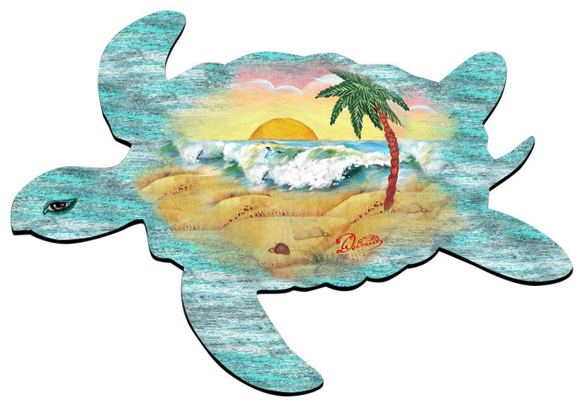 Turtle Scenic Door Hanger