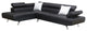 Kensley 2-Piece Sectional Sofa Set, Black, Left-Facing