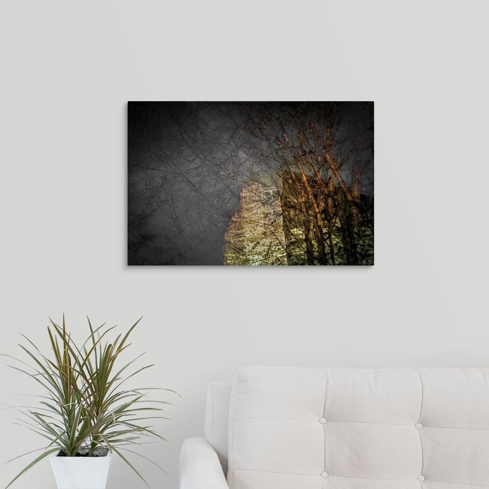 "Alone in Berlin" Wrapped Canvas Art Print, 24"x16"x1.5"