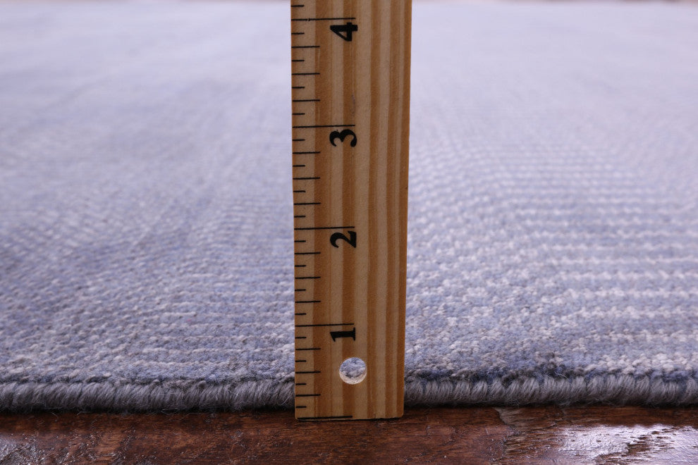 9' 2" X 12' 4" Savannah Grass Wool and Silk Handmade Rug Q11443