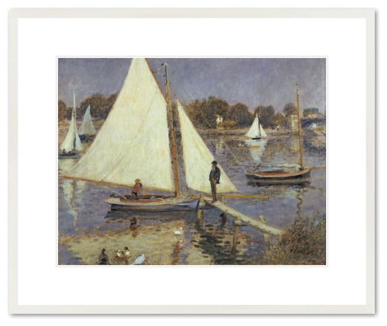 The Seine at Argenteuil, 1874 (oil on canvas)