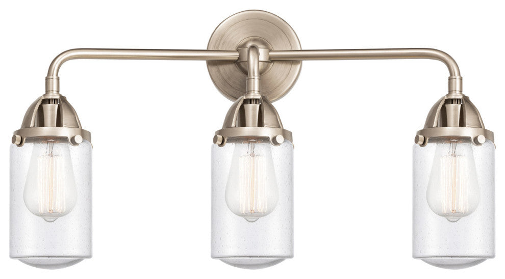Innovations 288-3W-SN-G314-LED 3 Light Vanity Light, Brushed Satin Nickel