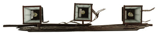 32 Wide Pine Branch Valley View 3 Light Vanity Light