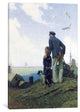 "The Stay at Homes Gallery" by Norman Rockwell, 40x26x1.5"