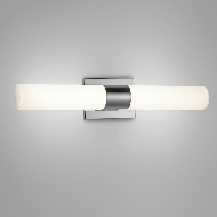 WAC Lighting Elementum 22" LED Outdoor Bath & Wall Light, Chrome