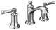 Chrome 2-Handle Bathroom Faucet