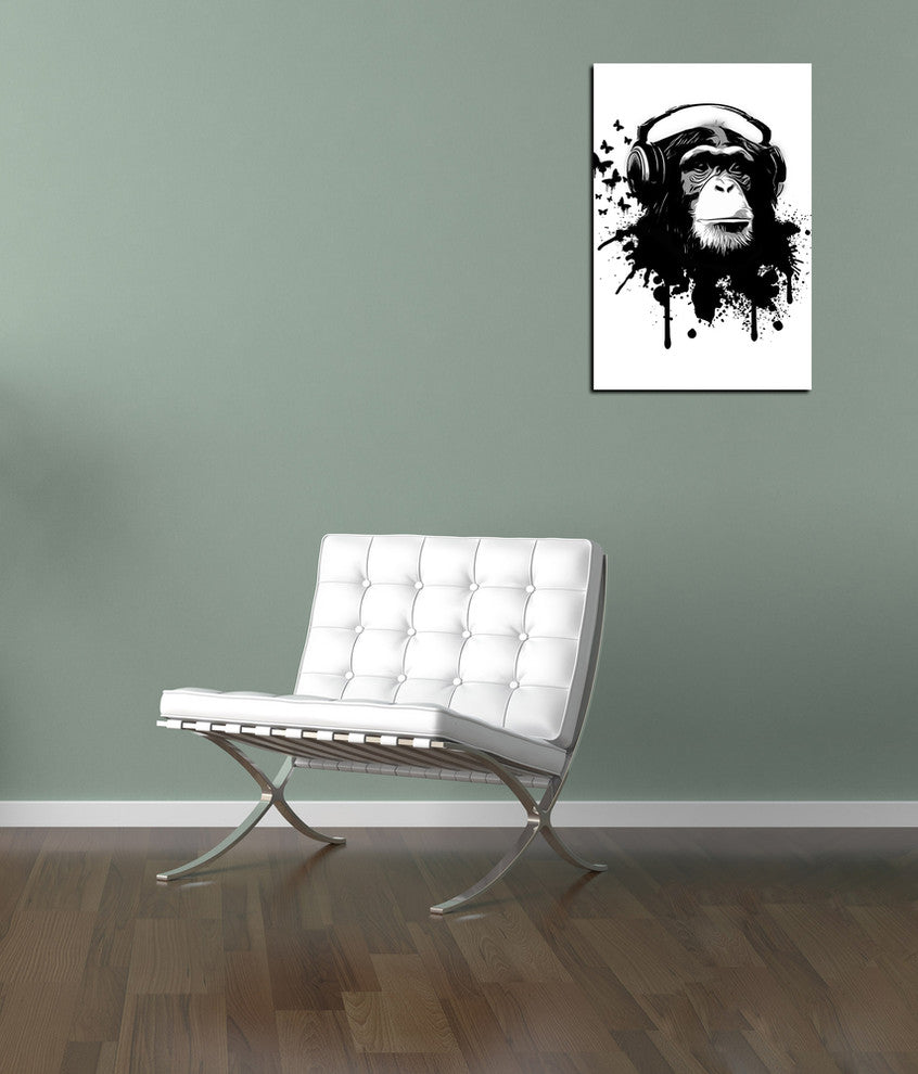 Cortesi Home "Monkey Business" by Nicklas Gustafsson, Giclee Canvas Art, 12"x18"