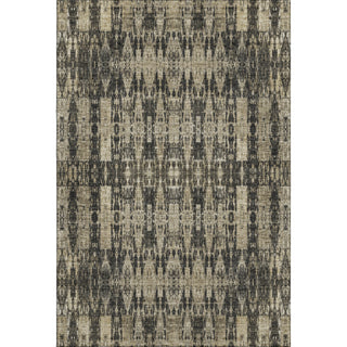 Premium Machine Washable Mayfield AMF580 Black 5' x 7'6" Rug