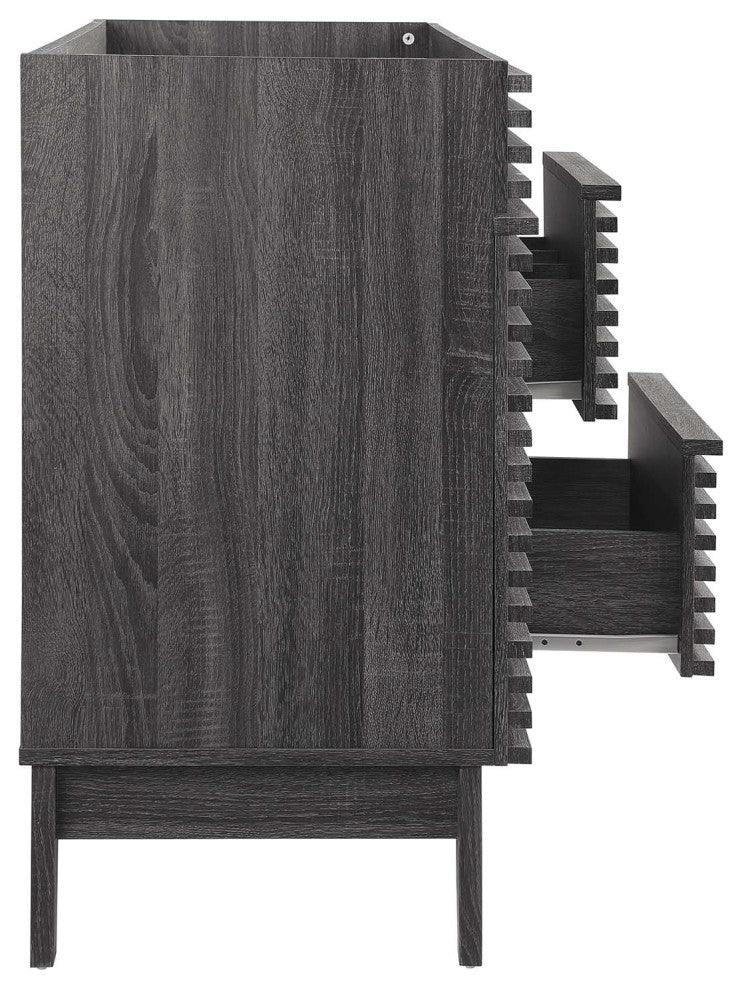Render 48" Single Bathroom Vanity Cabinet, Charcoal