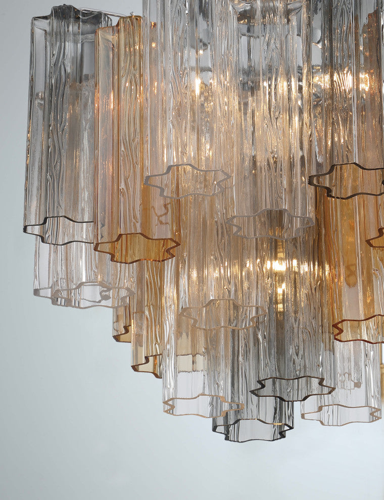 CRYSTORAMA Addis 4 Light Polished Chrome Chandelier