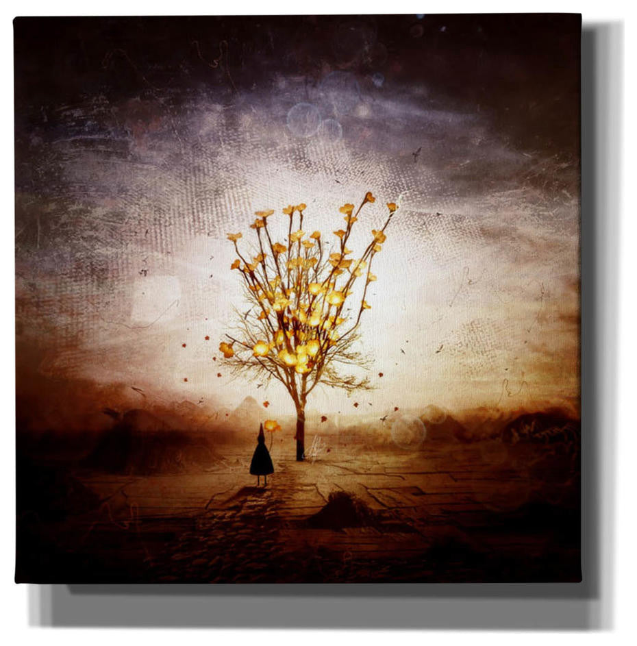 Cortesi Home "Finding" by Mario Sanchez Nevado, Giclee Canvas Wall Art, 12"x12"