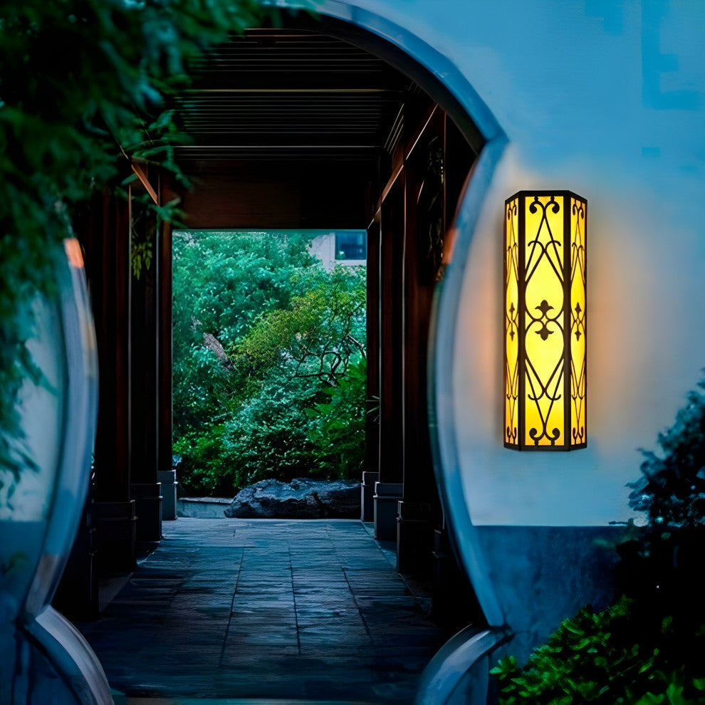 Luxury Outdoor LED Waterproof Wall Lamp for Porch, Courtyard