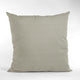 Light Grey Solid Shiny Velvet Luxury Throw Pillow, Double sided 20"x36" King