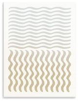 Abstract Neutral CLV' Canvas Wall Art by ChiChi Decor, 30"x24"