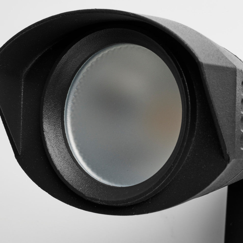 LED Dual Head Security Light, Black