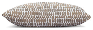 Thumbprint Latte Indoor/Outdoor Performance Pillow, 12" x 20"