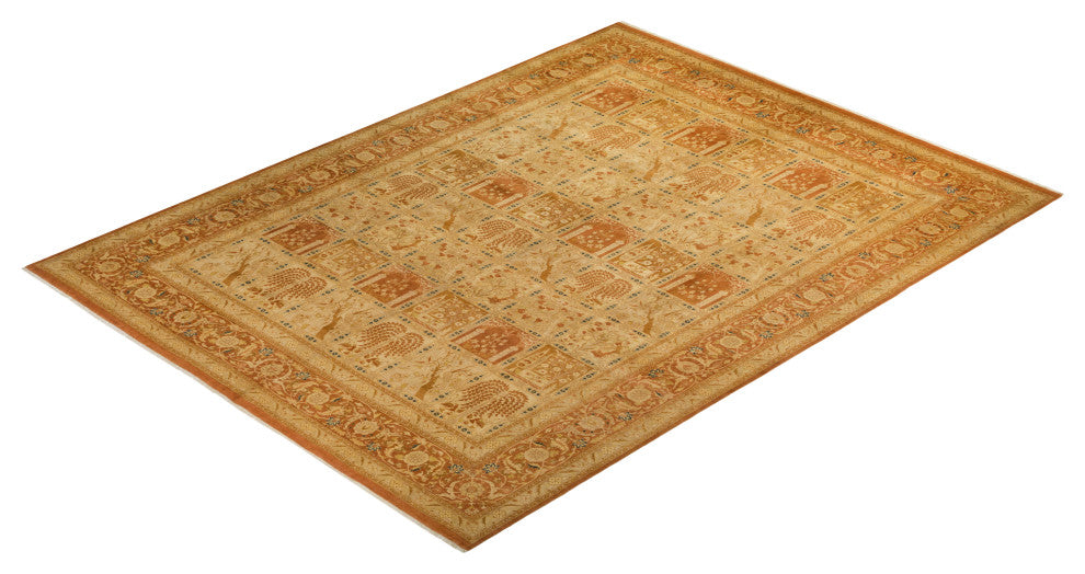 Ariana, One-of-a-Kind Hand-Knotted Area Rug Brown, 10'2"x13'8"