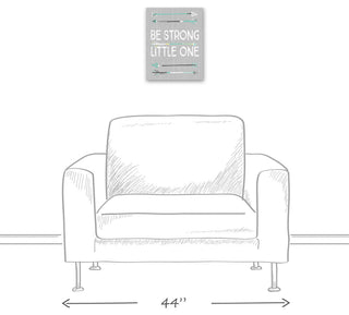 Be Strong Little One 11x14 Canvas Wall Art