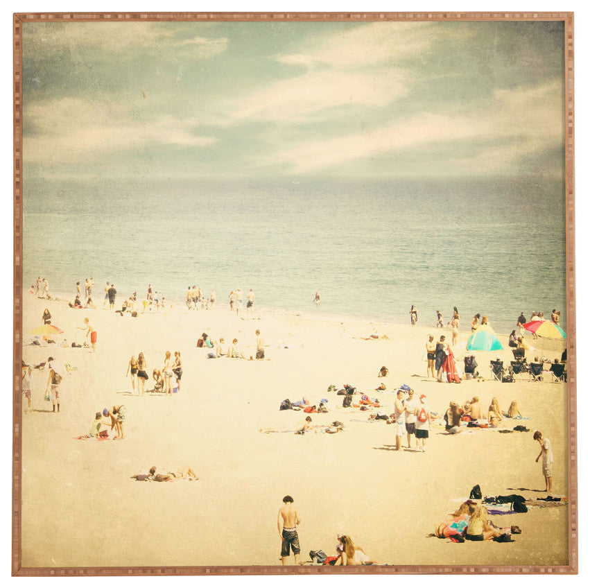 Deny Designs Shannon Clark Vintage Beach Framed Wall Art