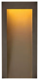 Hinkley Taper Medium Wall Mount Lantern, Textured Oil Rubbed Bronze