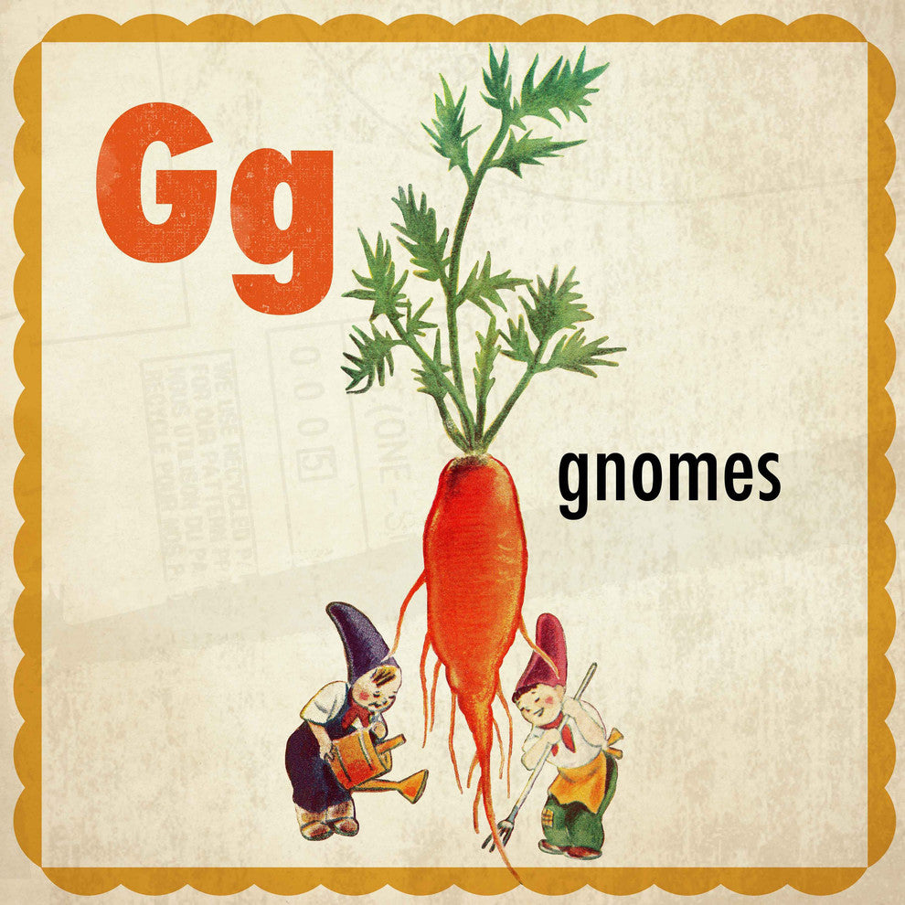 "Gnomes" Painting Print on Canvas by Curtis