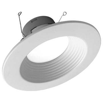5/6" Recessed LED Downlight, White Baffle, 900 Lumen, 3000k, 1 Pack