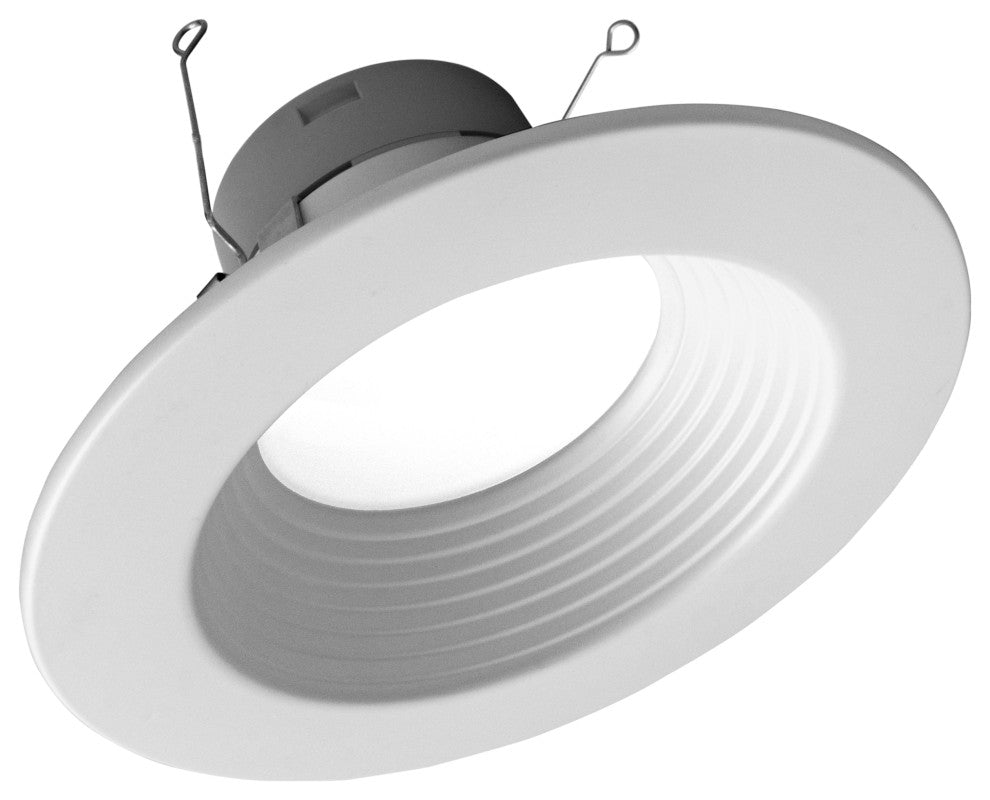 5/6" Recessed LED Downlight, White Baffle, 900 Lumen, 3000k, 1 Pack
