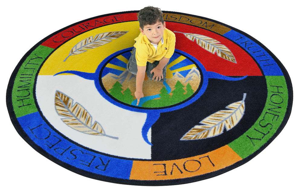 Traditional Teachings, 5'4" Round