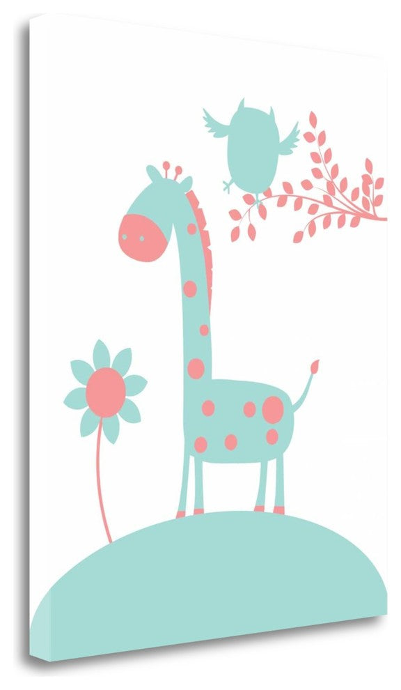 "Giraffe" By Tamara Robinson, Giclee Print on Gallery Wrap Canvas, Ready to Hang