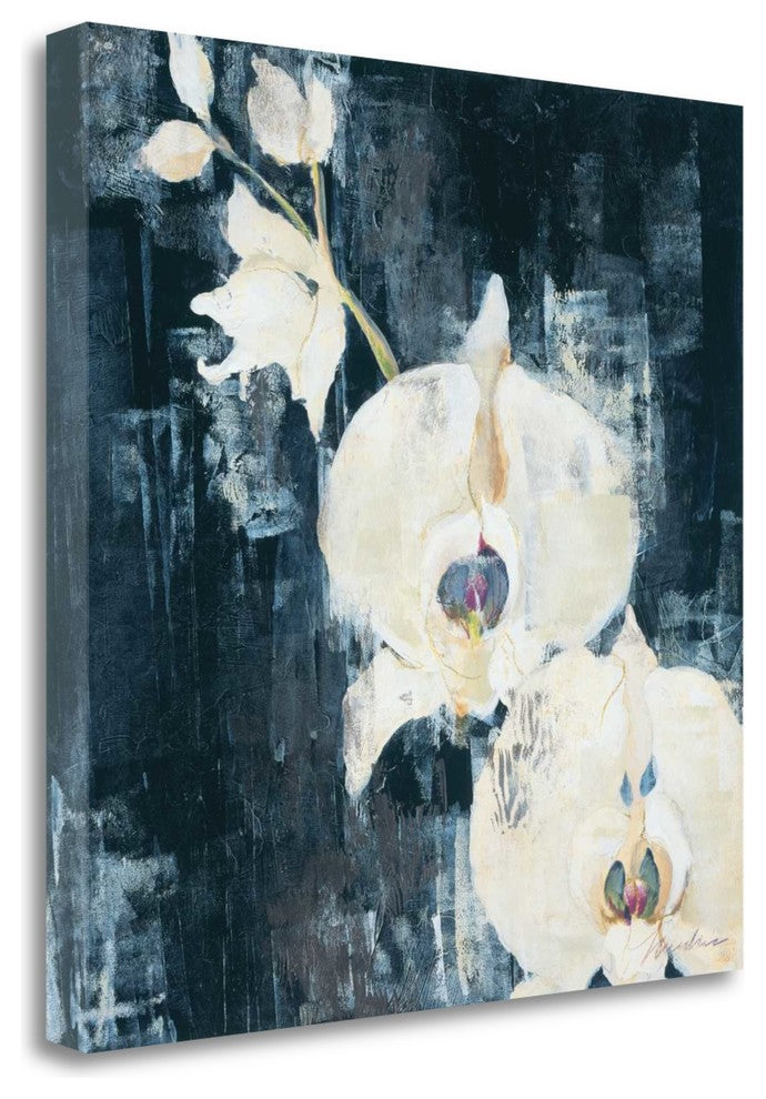 "Shadow Orchids I" By Liz Jardine, Giclee Print on Gallery Wrap Canvas
